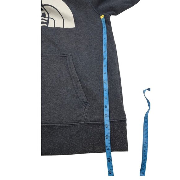 North Face Hoodie Men M Gray Americana Logo Gorpcore Camping A3WUH - Picture 7 of 13